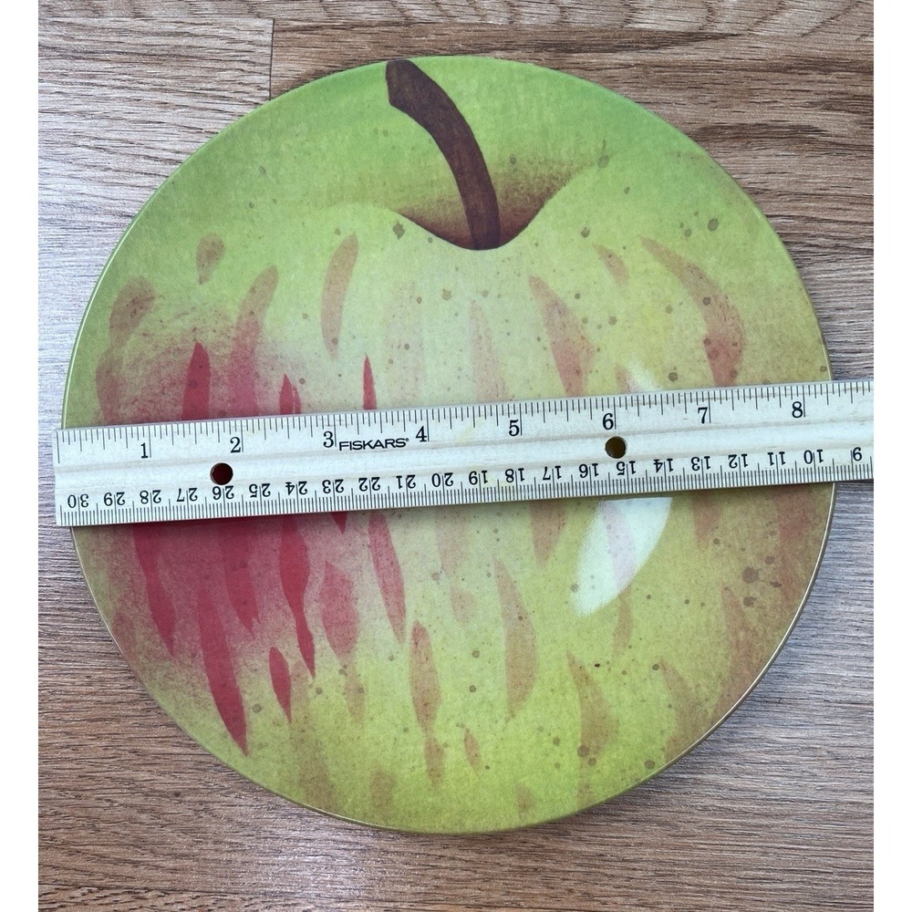 Set of 8 John Derian Melamine Apple Bowls and Plates - Picture 9 of 15